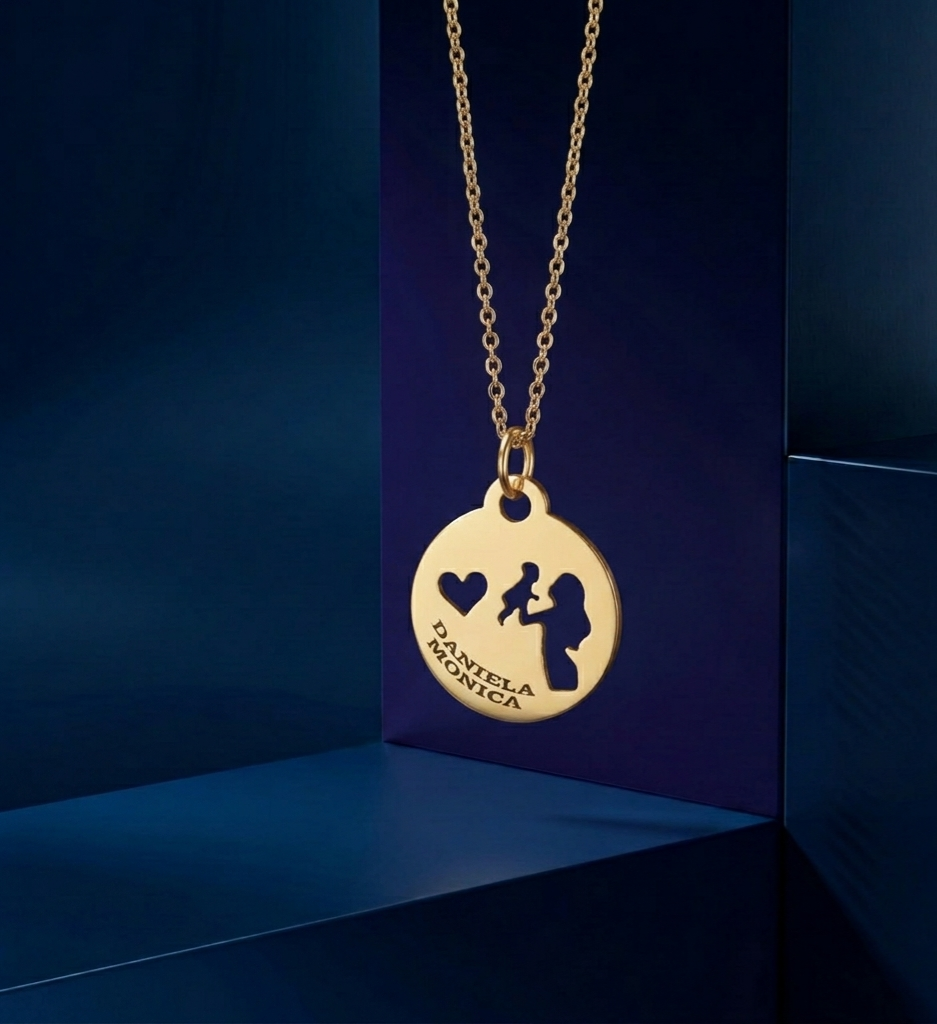 Custom Gold Coin Necklace
